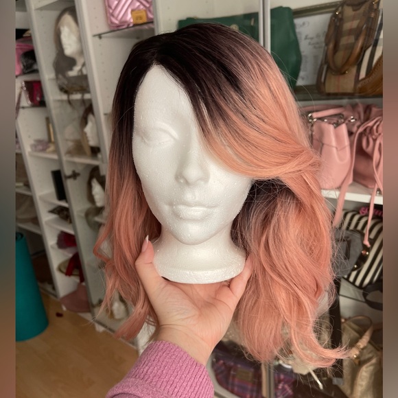 SALE!!$ lacefront pink wig - Picture 3 of 7